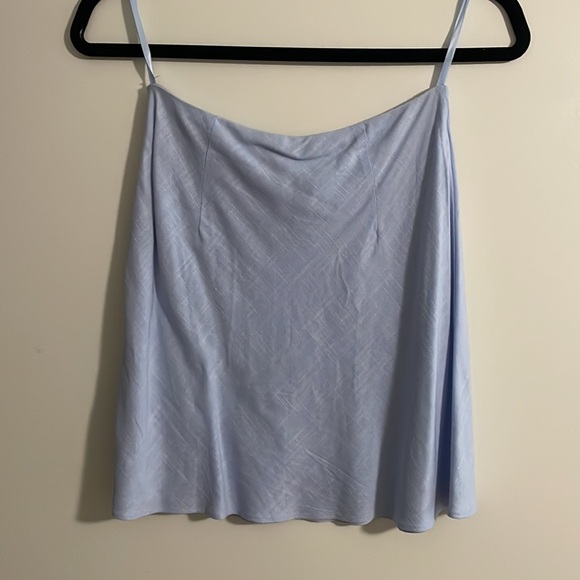 NWT Cotton Candy LA Mini Skirt Baby Blue Small - Picture 2 of 3